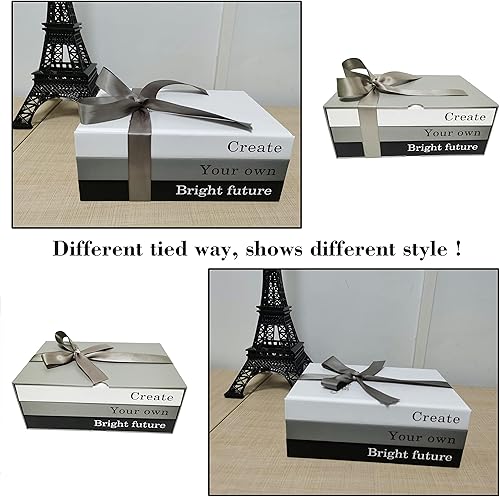 Miniatura 9 de Libros decorativos con páginas en blanco en el interior para decoración de mesa de café, decoración de estantes o decoración de mesa, pila de libros