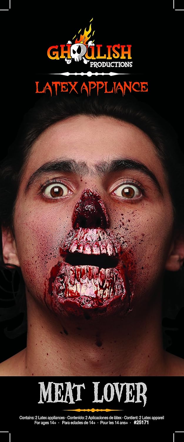 Ghoulish Masks Meat Lover Prosthetic Kit Standard - Image 2