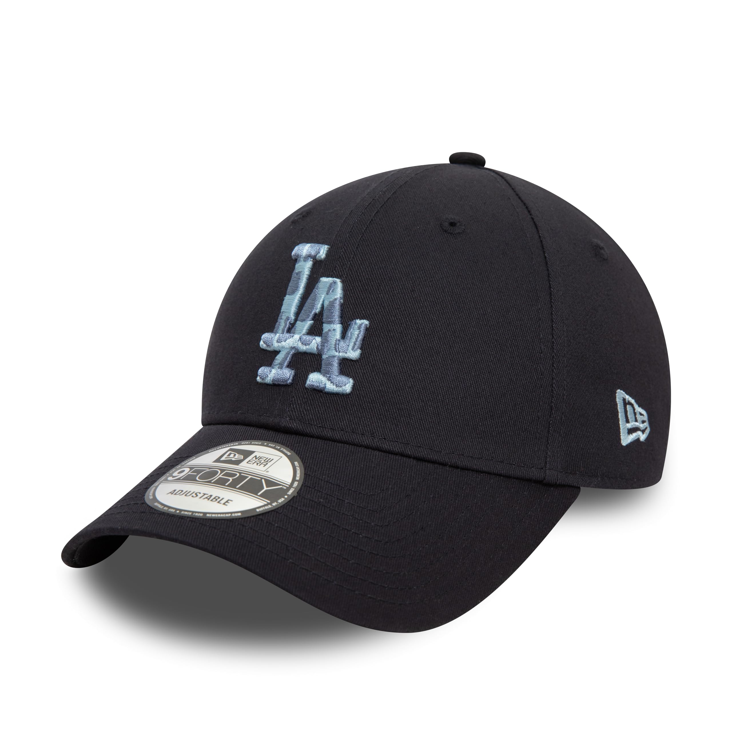 New Era Adult 9Forty Animal Infill MLB Los Angeles Dodgers Baseball Cap Hat Navy