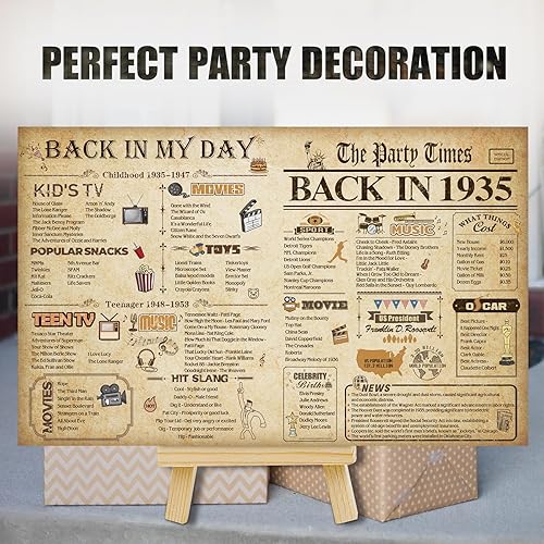 Vista 14 de Tarjeta de regalo de cumpleaños número 55 para hombres y mujeres, decoración de feliz cumpleaños 55, tarjeta de cumpleaños de 55 años para mamá