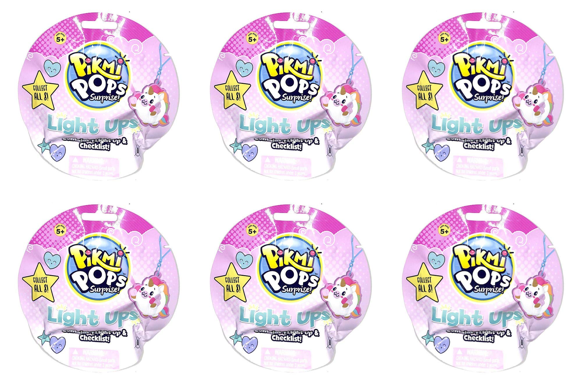 Moose Pikmi Pops Charm Surprise! 6 Light Up Packs