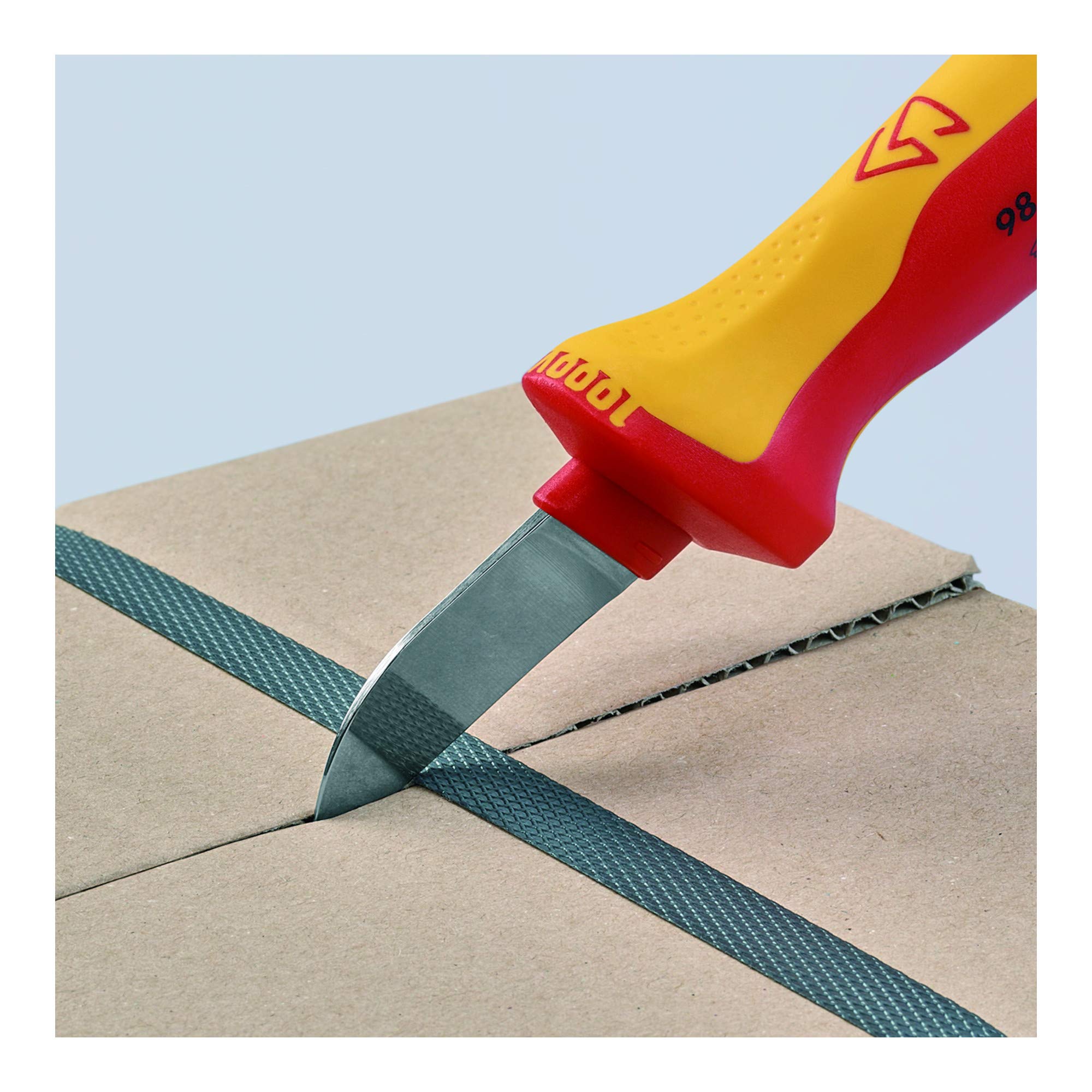 Knipex - Cuchillo para cables (180 mm, con mango M.K)