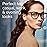 CCVOO 1.0 Reading Glasses for Women, Eye glasses, Blue Light Readers for Women, Cheaters