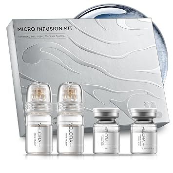 Micro Infusion System for Face - Facial Moisturizing Essence, Serum Smooth Skin Facial Serum for All Skin Types, 1-Month Supply