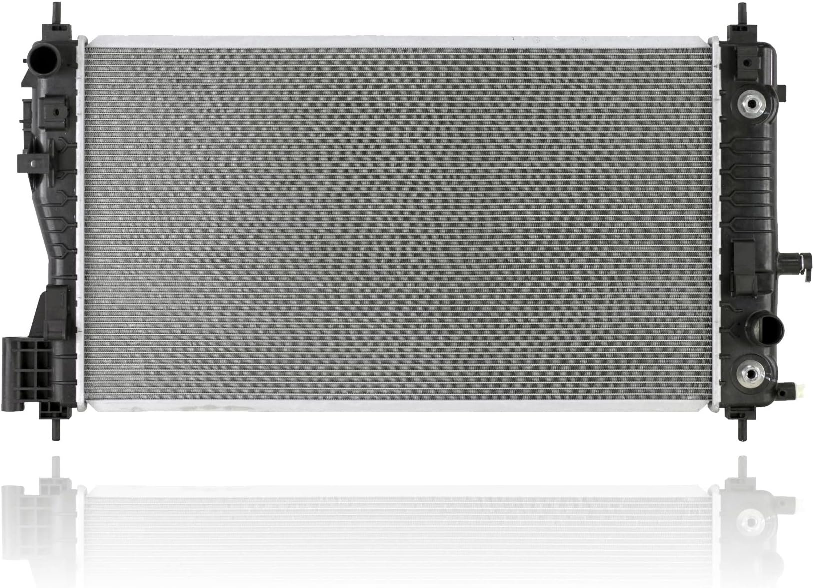 Radiator - Pacific Best Inc. Compatible/Replacement for 13328 13-13 Chevrolet Malibu 2.5L - Plastic Tank, Aluminum Core 1-Row With Sensor Hole