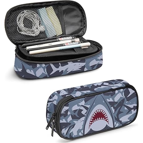 Shark Mouth Aesthetic Pencil Case: The Perfect Sea-nsitive Storage Solution