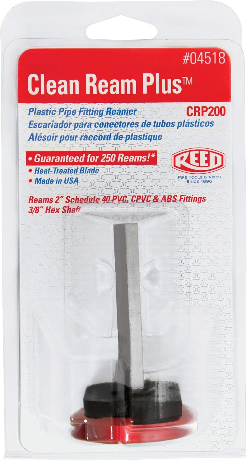 Greatest Product Reed Tool CRP200 Clean Ream Plus with 3/8-Inch Hex Shaft, 2-Inch Head 40% Off Discount Reed Tool CRP200 Clean Ream Plus with 3/8-Inch Hex Shaft, 2-Inch Head