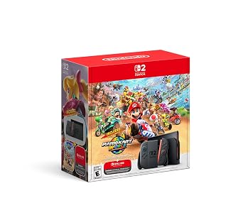 Nintendo Switch 2 + Mario Kart World Bundle includes 3-month NSO Individual Membership