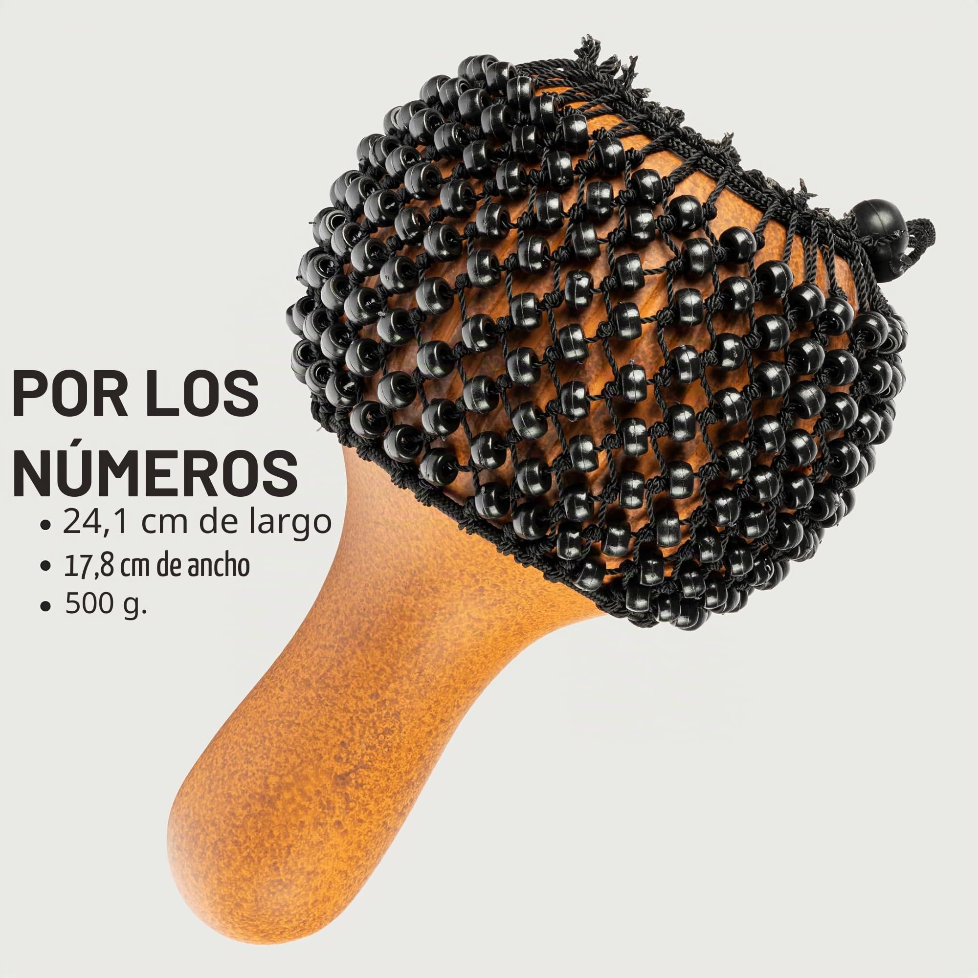 MEINL Percussion Cabasa - Cabasa de fibra de vidrio, color marrón