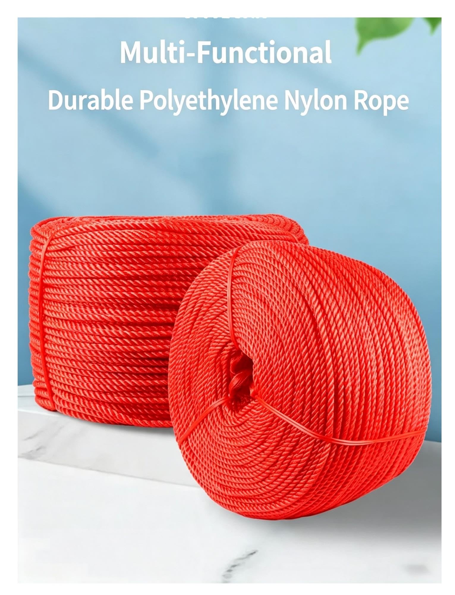 Corda in nylon intrecciato da morbida, per legare, appendere e fai da te