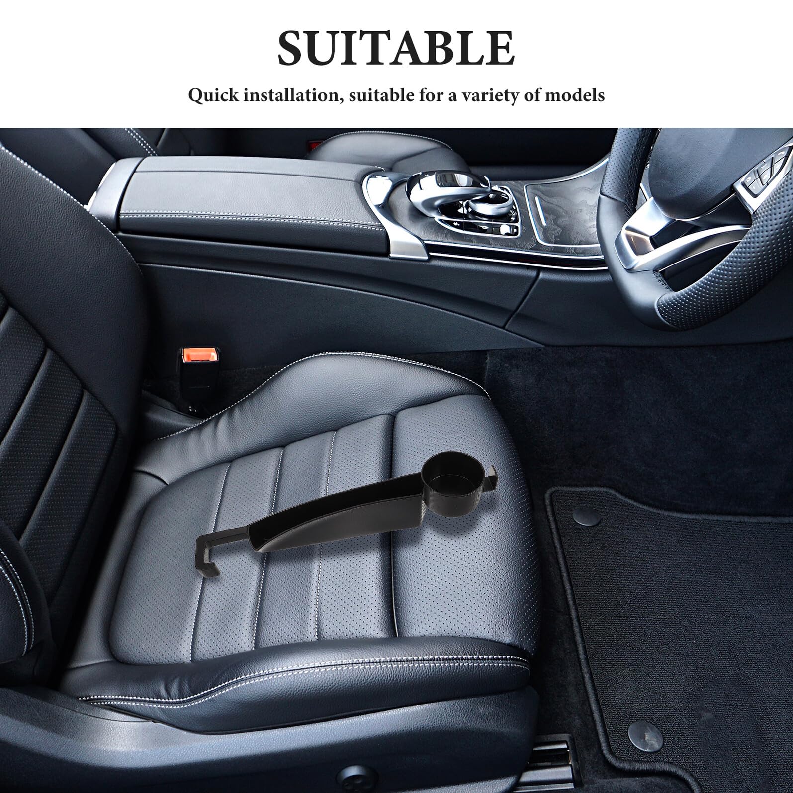 SHINEOFI Caja Organizadora para Coche 1 Par Relleno de Huecos entre Asientos Almacenamiento Lateral Tapa Compatible Material Resistente para Accesorios Útiles de Interior Automotor