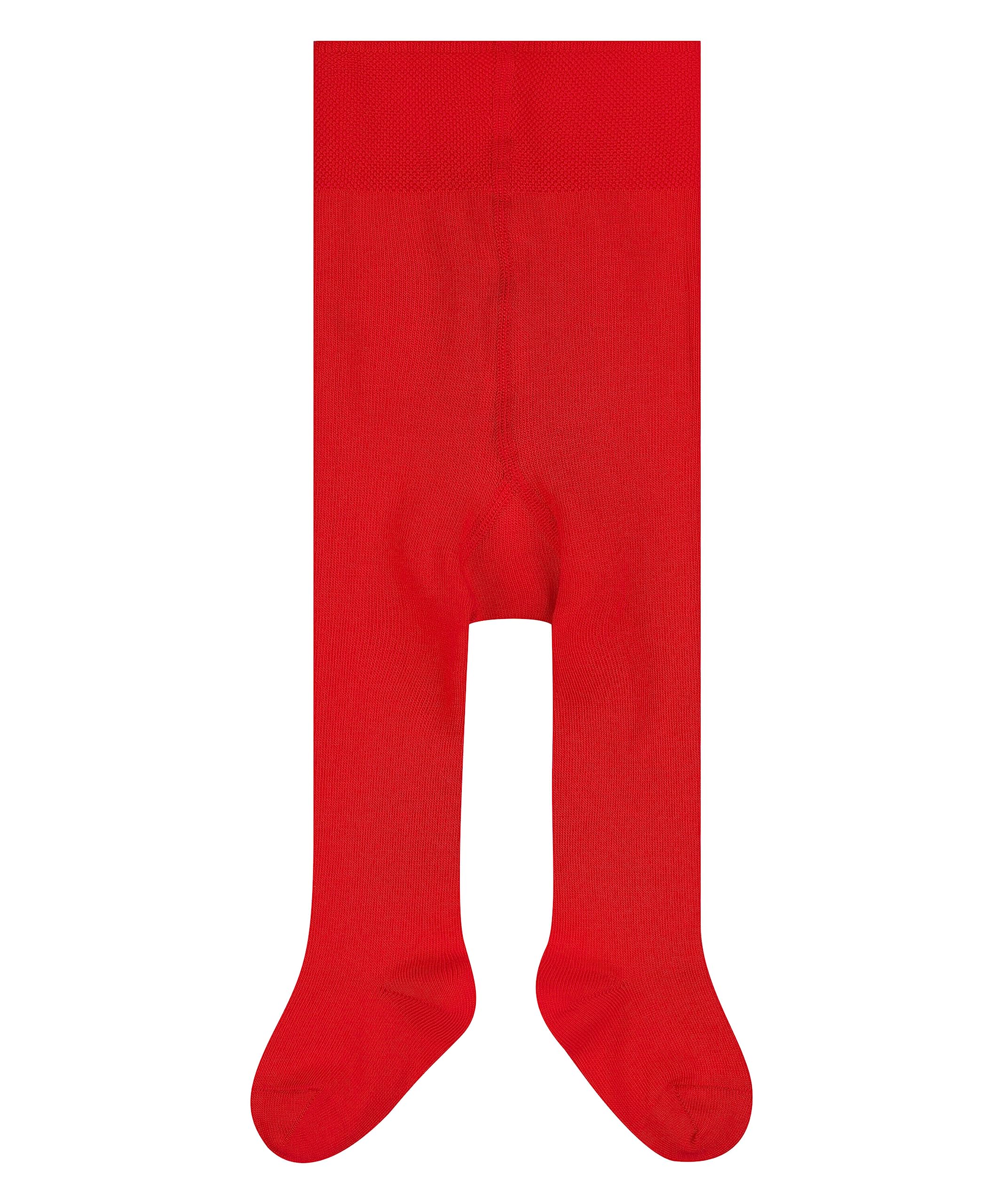 FALKE Unisex Baby Family Cotton Tights, Red (Fire 8150), 6-12 months