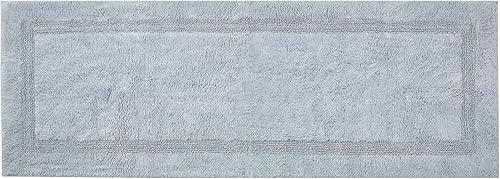 Miniatura 9 de Nautica - Alfombras de baño, alfombra de baño de algodón suave y absorbente, decoración moderna de baño (azul penistón, 2 piezas)