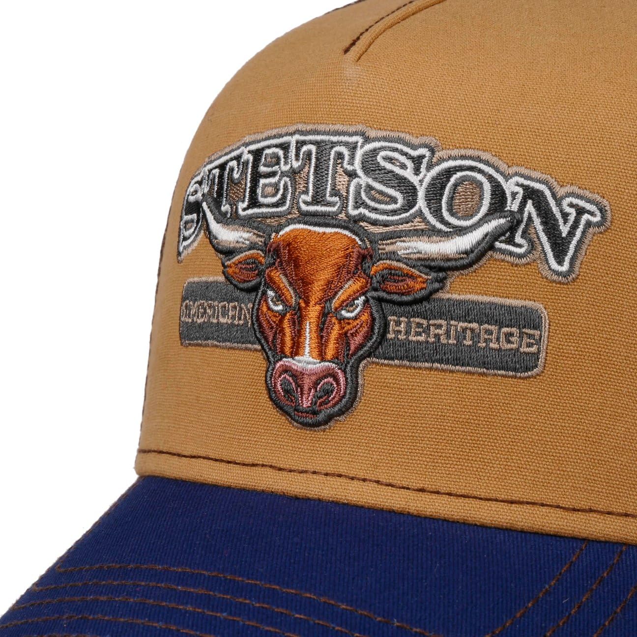 Stetson New Pure Life Trucker Cap Casual Baseballcap Mehrfarbig Mesh Herren Frühling bis Winter