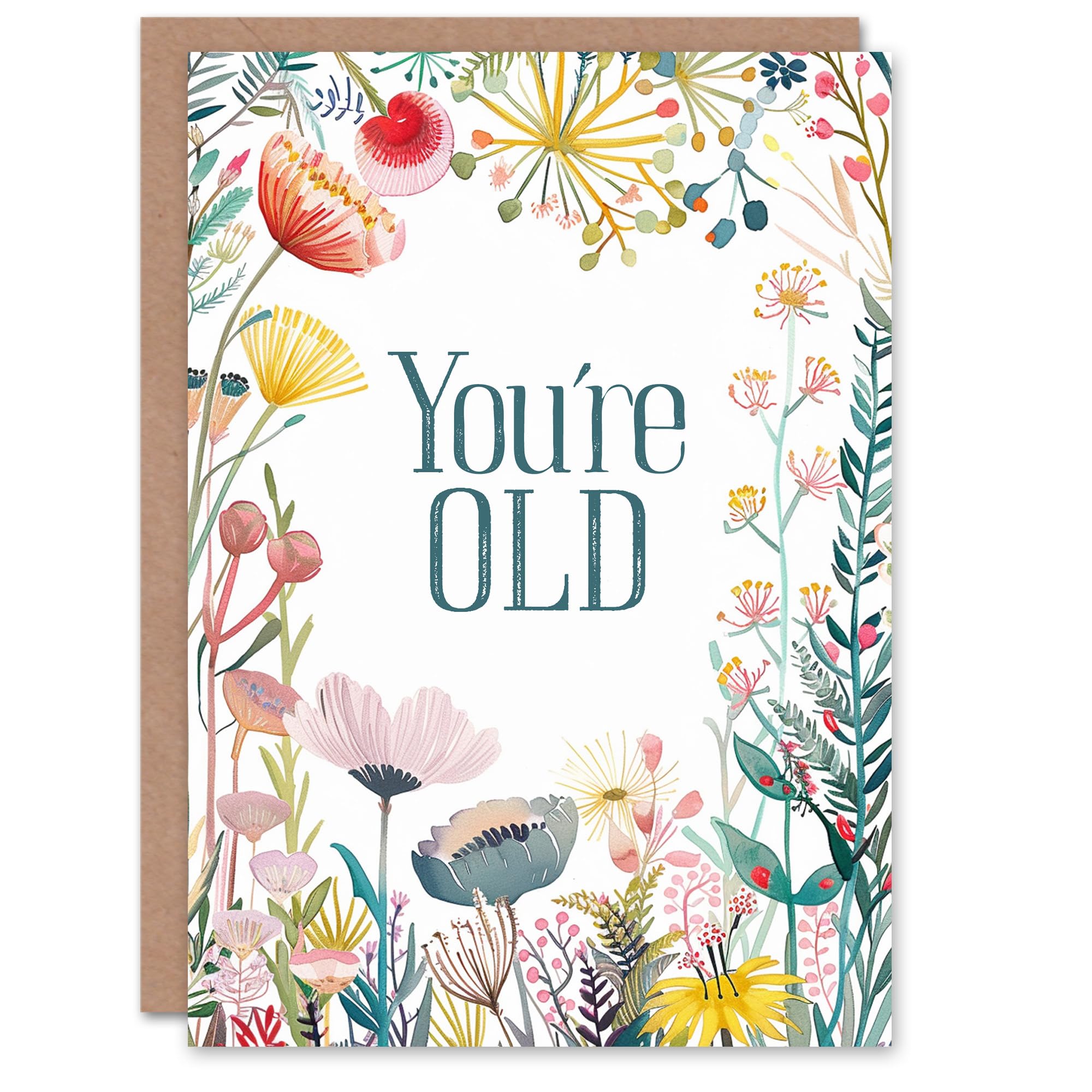 Artery8 Women's Birthday Greeting Card - Funny Joke Card