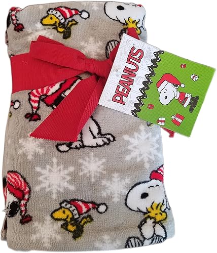 Peanuts Paquete de 2 toallas de mano navideñas Snoopy