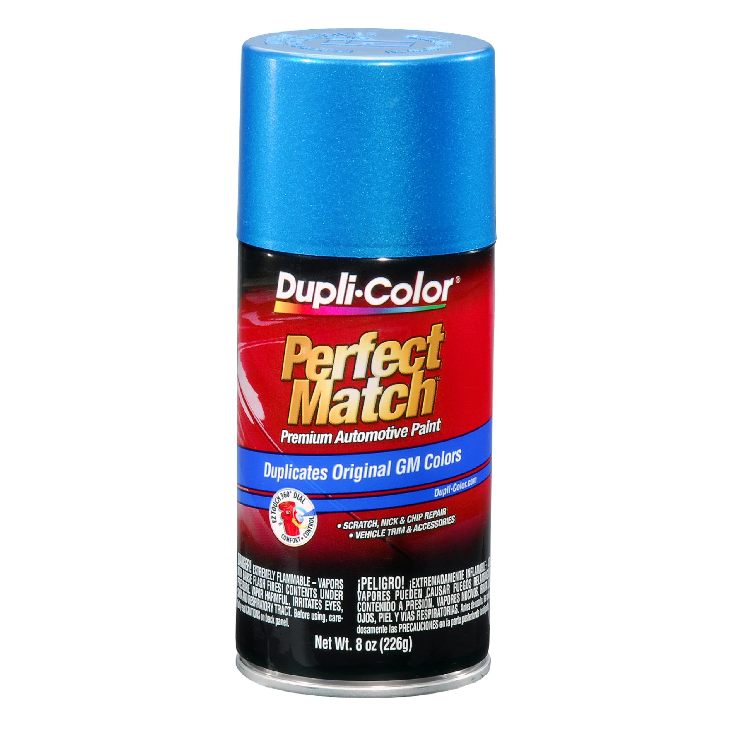 Dupli-Color Perfect Match Premium Automotive Paint, Bahama Blue (M), 8 oz