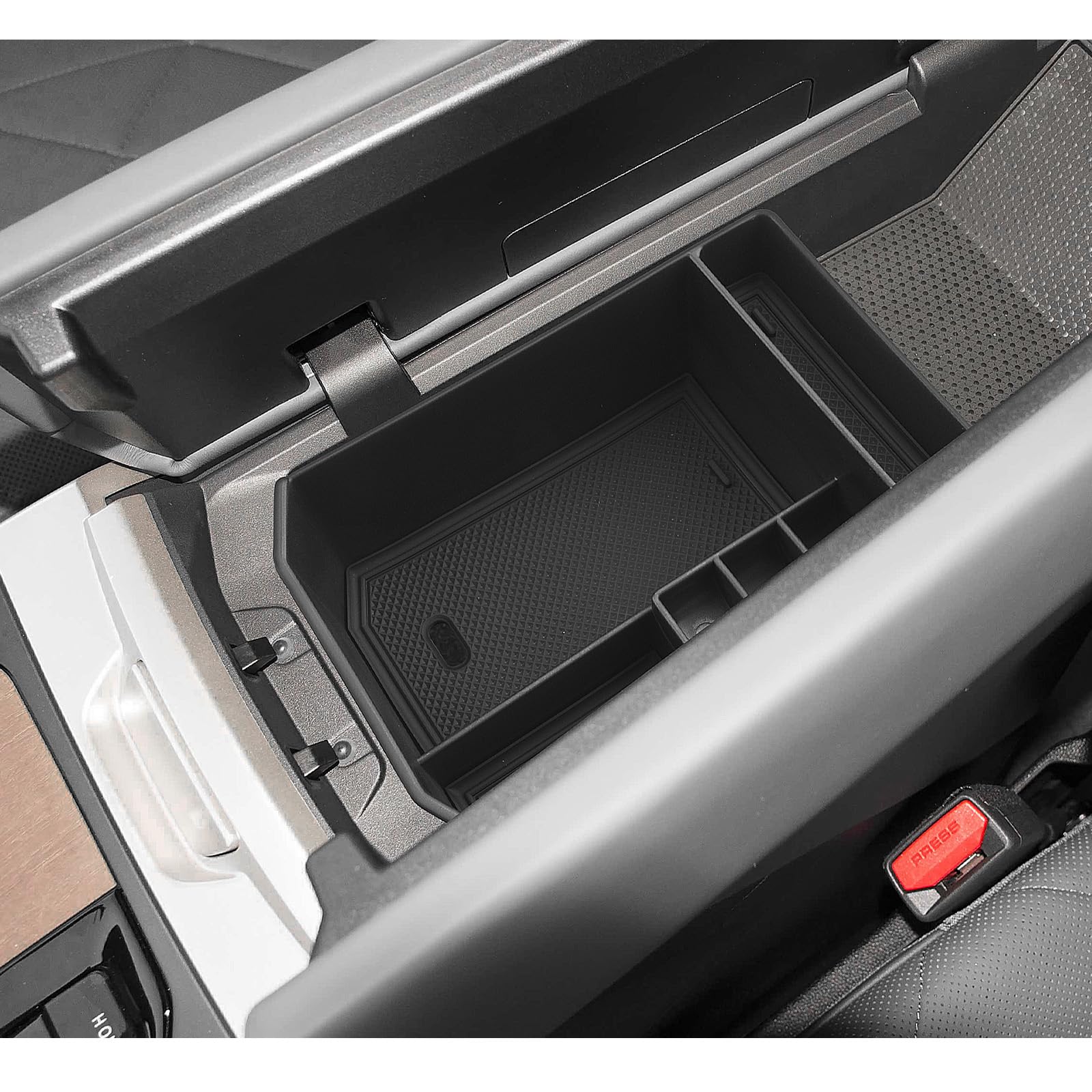 LUWU 2022-2026 BMW iX Center Console Organizer, Armrest Storage Box, Armrest Organizer Insert Tray, BMW iX Accessories