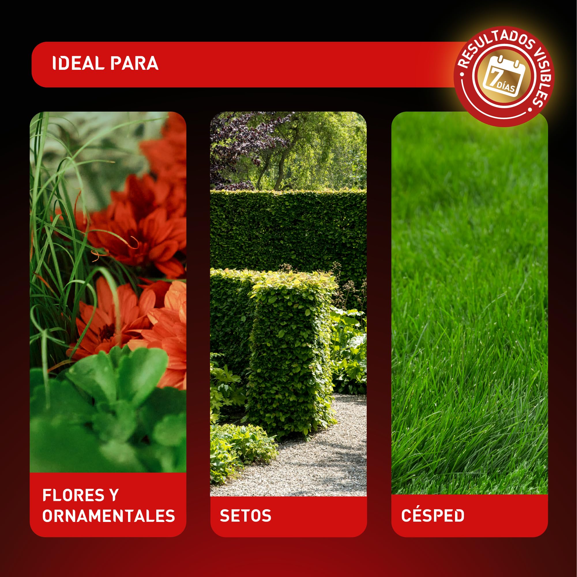 nutriONE Abono granulado para todo tipo de Plantas y Flores. Fertilizante Concentrado microgranulado Premium. Ingredientes naturales y resultados visibles en 7 días.
