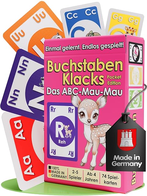 Alster- und ElbHarmonie Letras Klacks Pocket Edition - El ABC Mau-Mau para niños