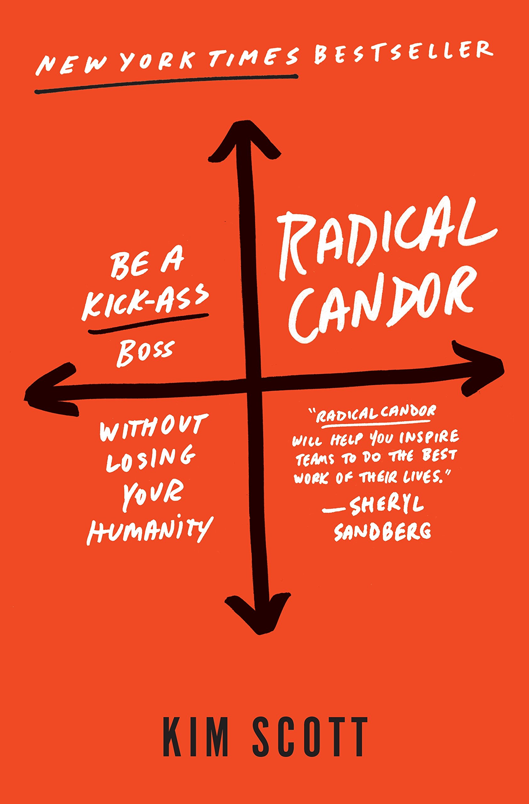 Radical Candor: Be a Kick-Ass Boss Without Losing Your Humanity cover