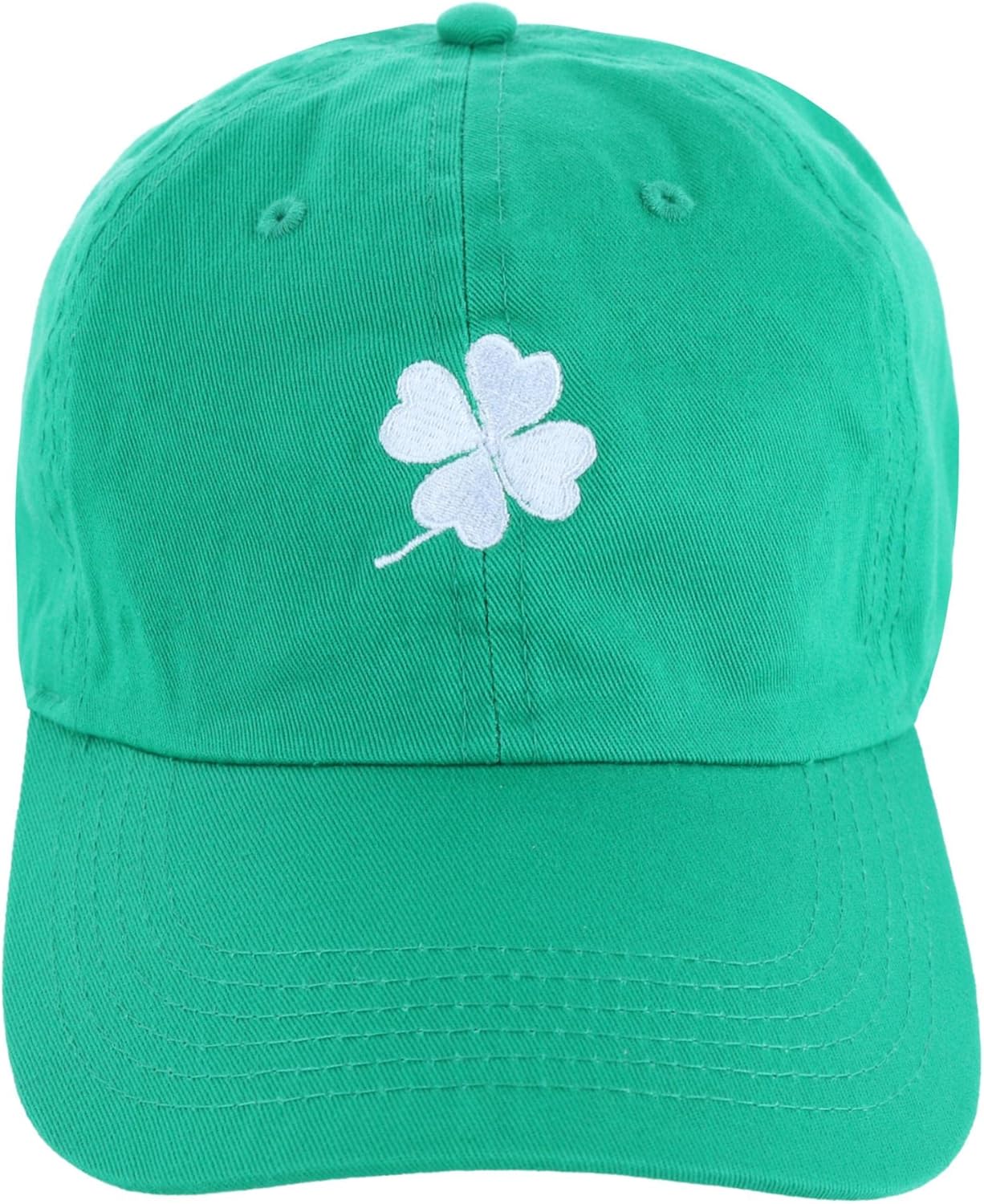 CTM Shamrock Embroidered Baseball Cap