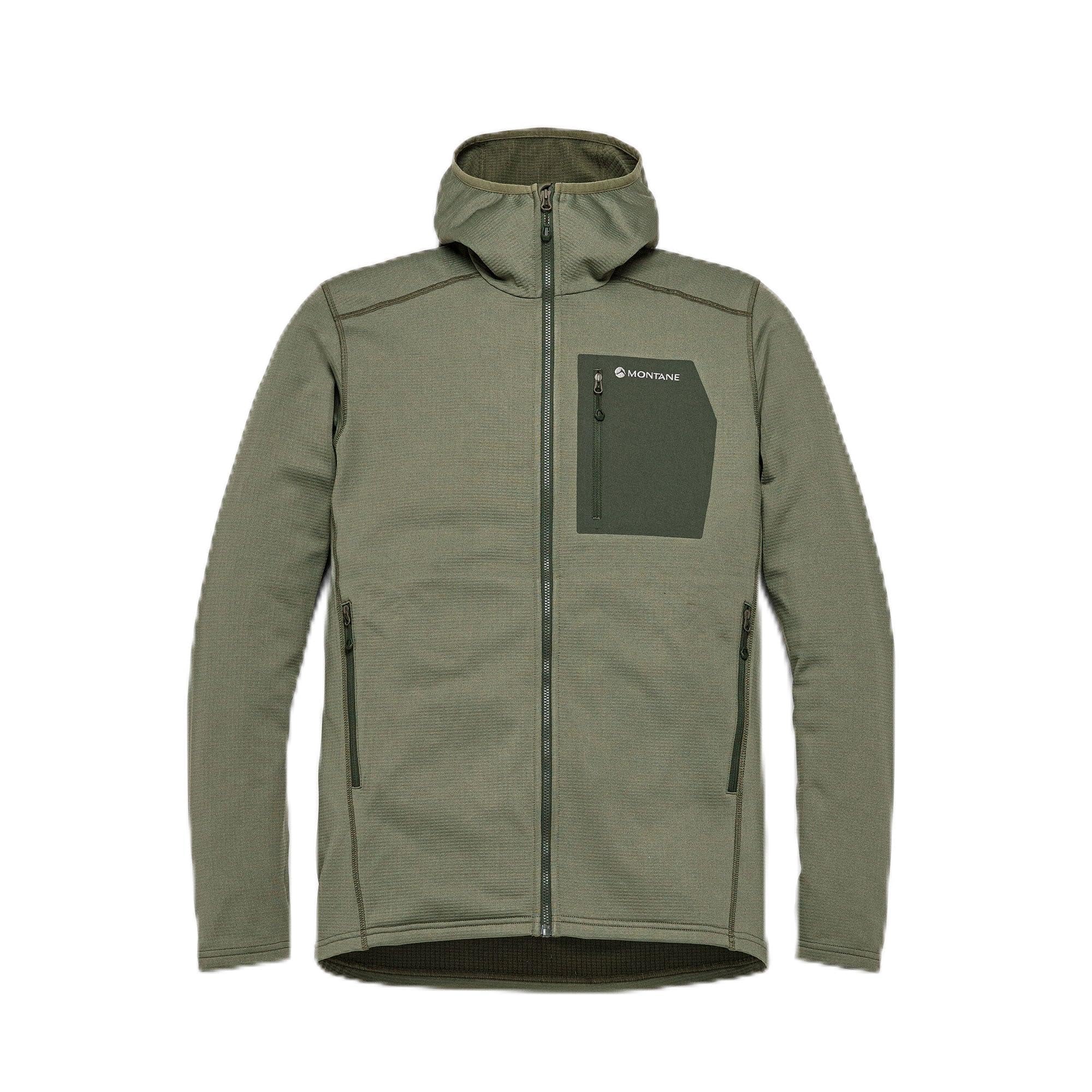 Montane Chaqueta de forro polar con capucha Protium CP para hombre