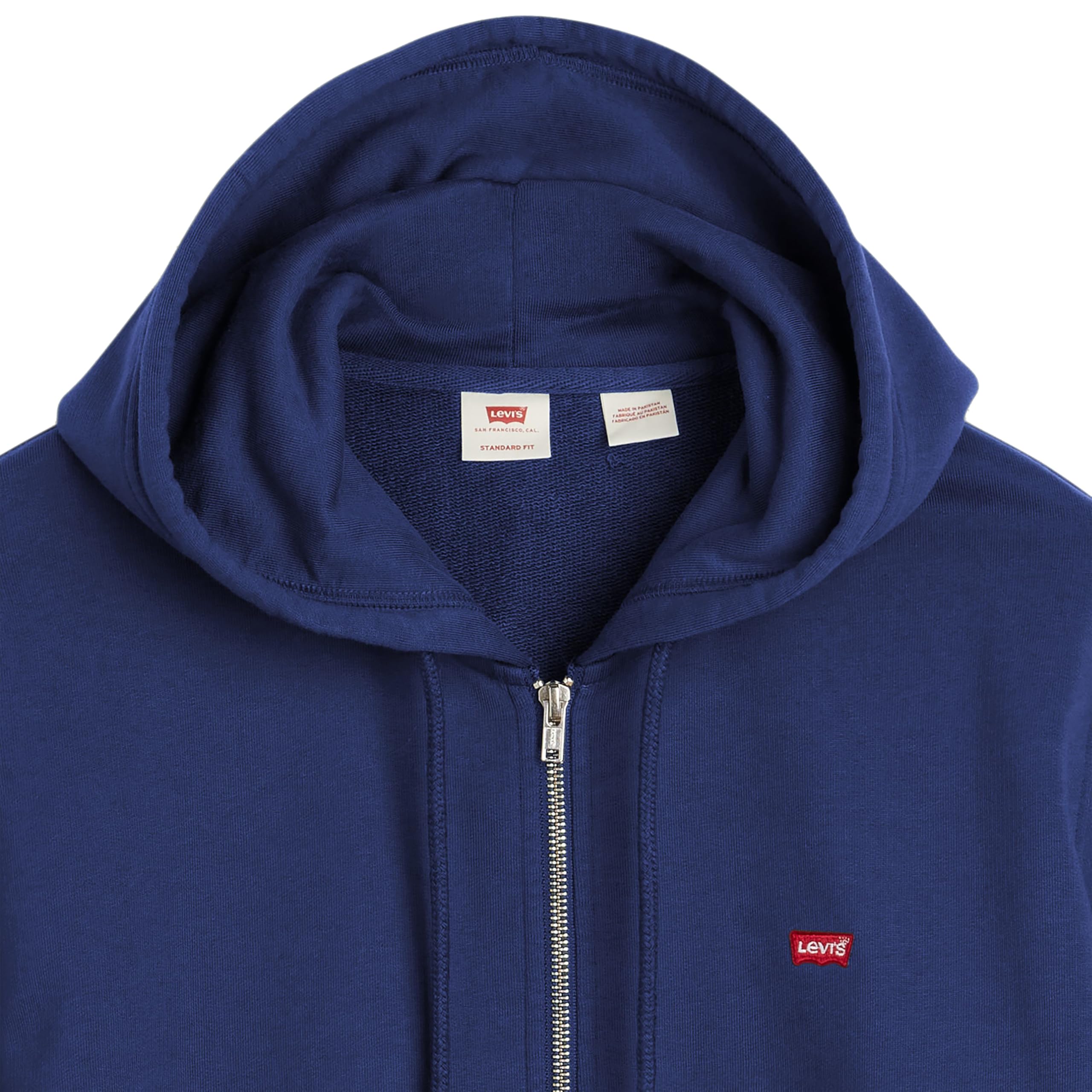 Levi's Big & Tall Original Housemark Zip Up Felpa Originale Uomo (Pacco da 1)
