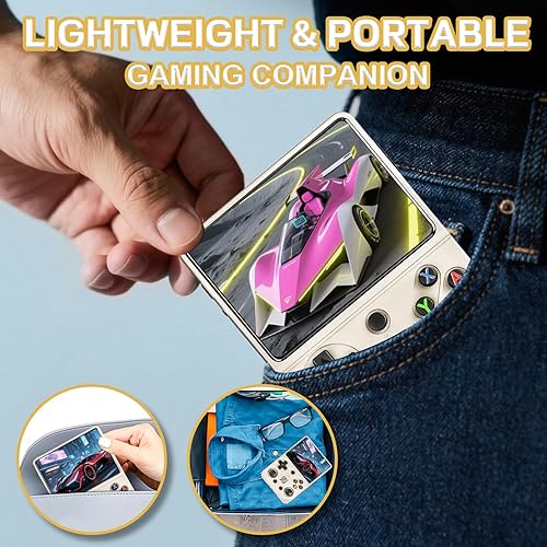 Miniatura 6 de RG36PRO - Consola de videojuegos retro, sistema de código abierto, pantalla IPS de 3.5 pulgadas, tarjeta TF 64G, batería de 3000 mAh, soporta más