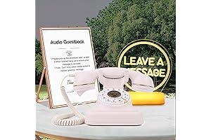 Retro Style Audio Guestbook Telephone