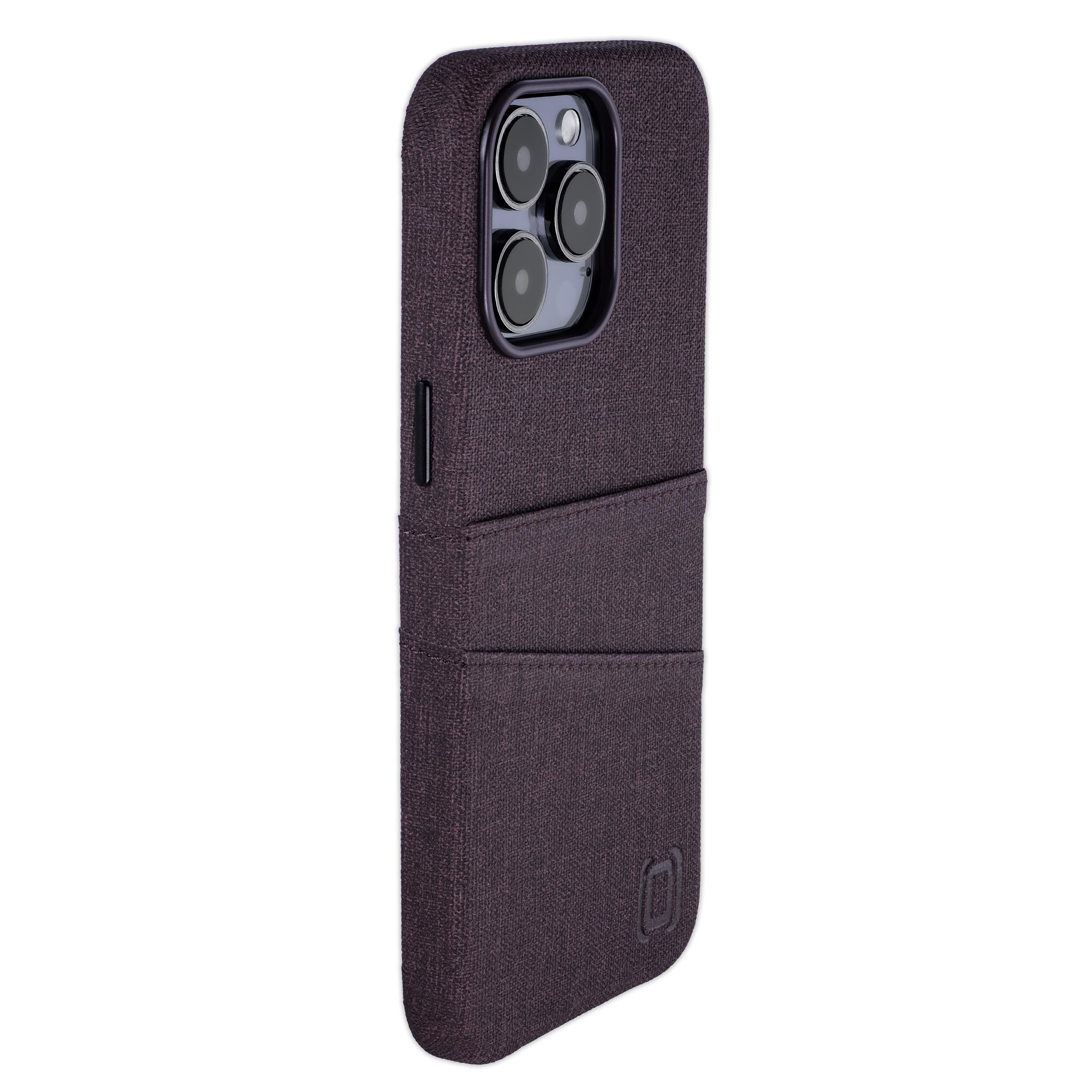 Custodia Portafoglio Per IPhone 13 Con Piastra Magnetica - Pelle Sintetica, 2 Tasche Carte, Blu Navy - Foto 10