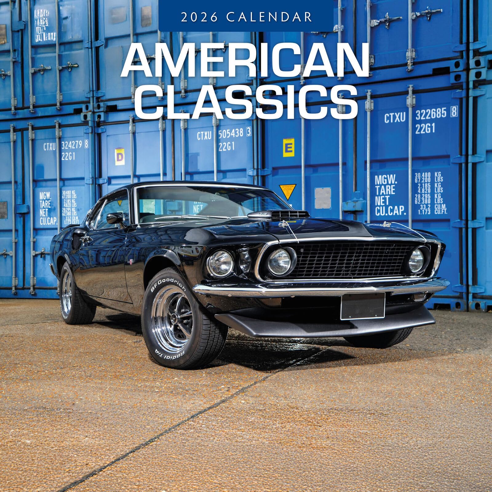 American Classics 2026 Square Wall Calendar