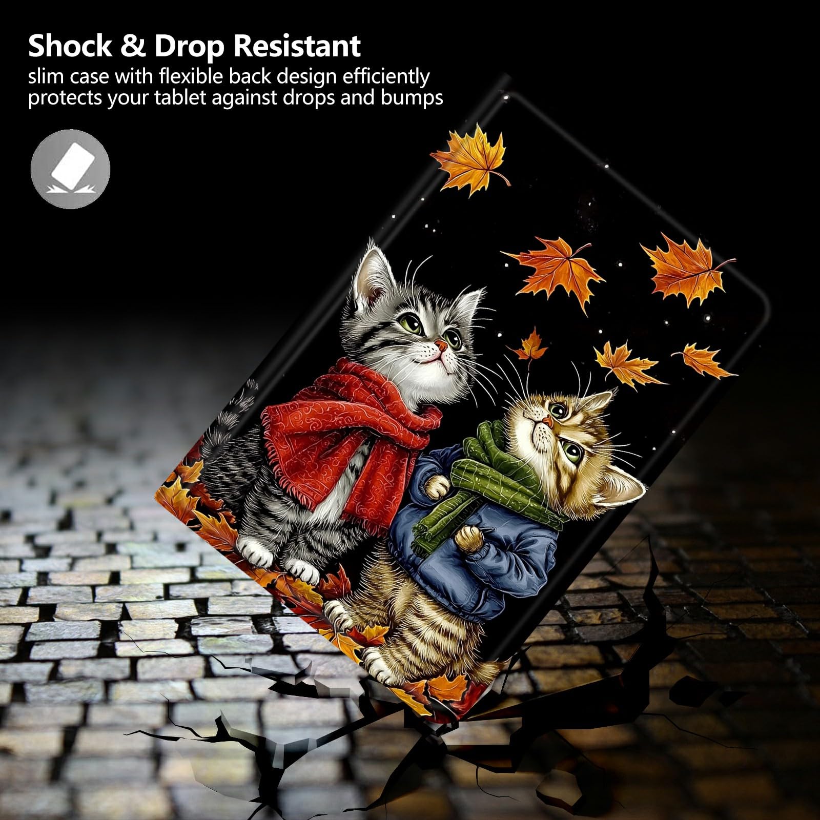 Case For Kindle Fire HD 10 & 10 Plus Tablet (13th/11th Generation, 2023/2021 Release