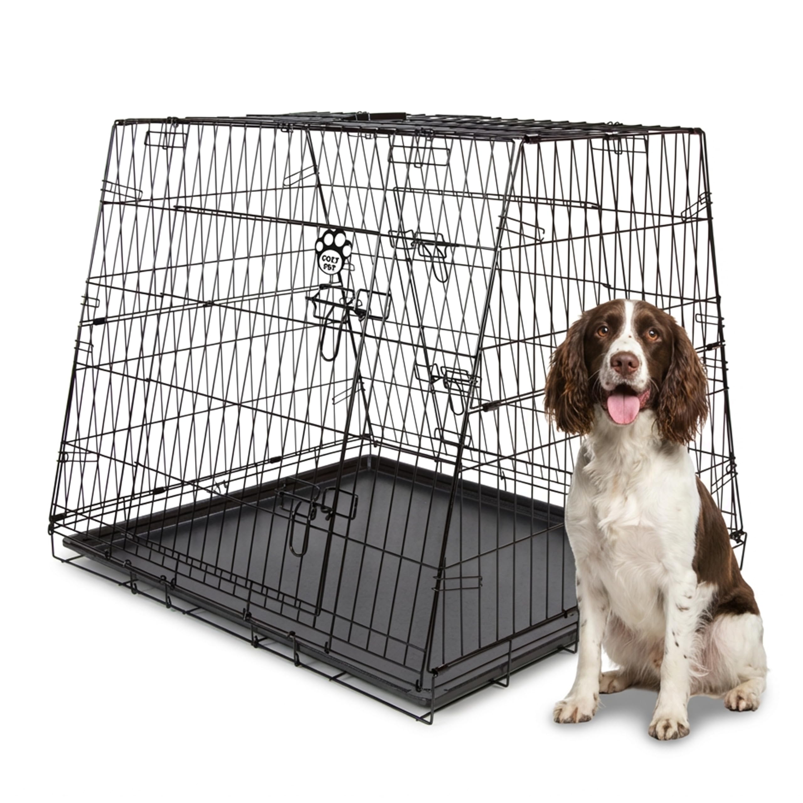 Car Dog Cage 36" by Cozy Pet, Fits Most Makes Audi BMW Fiat Ford Honda Hyundai Kia Jaguar Toyota Renault Vauxhall VW Volvo Puppy Crate Model CDC07 — view 15