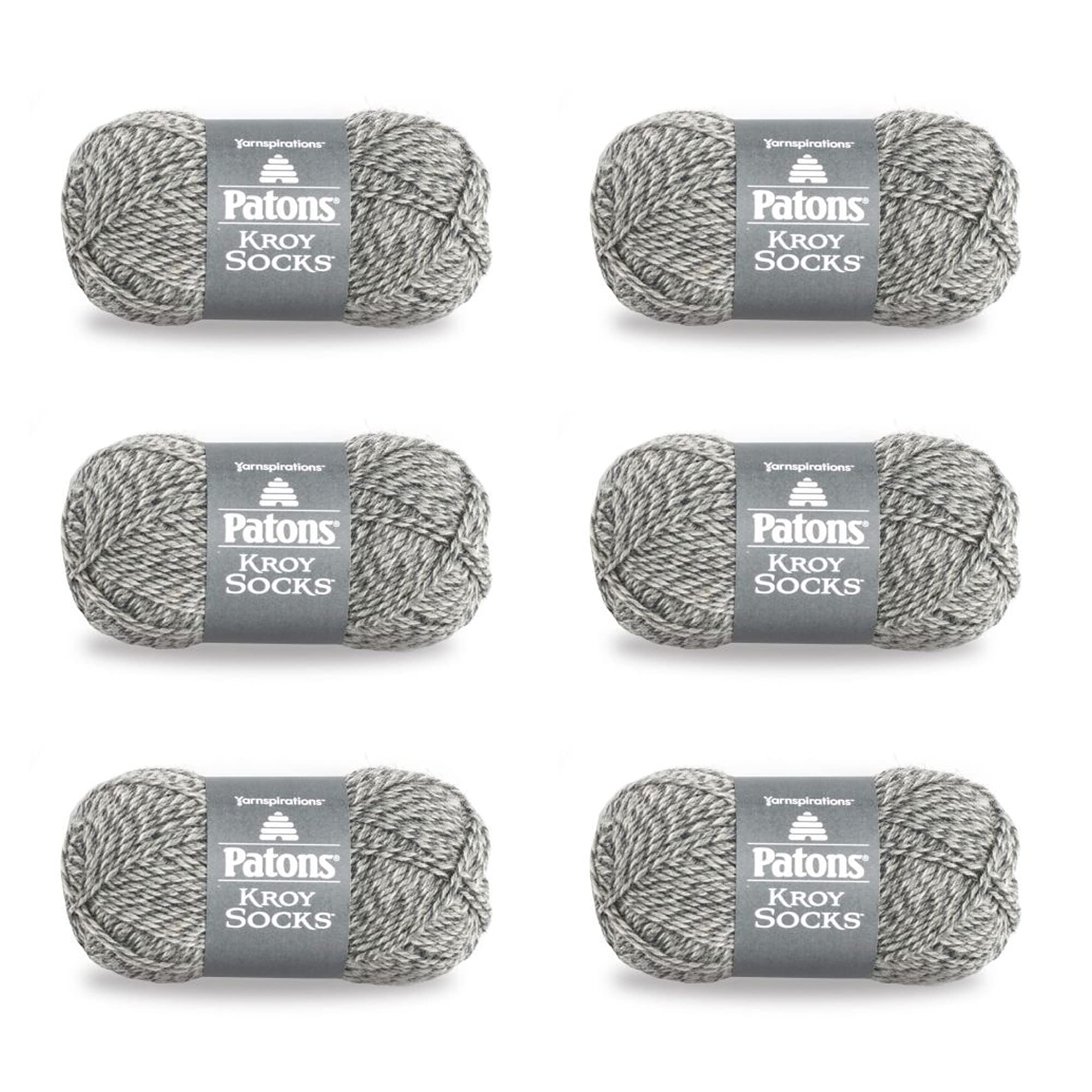 Patons Filato, misto lana, grigio marl, 50G