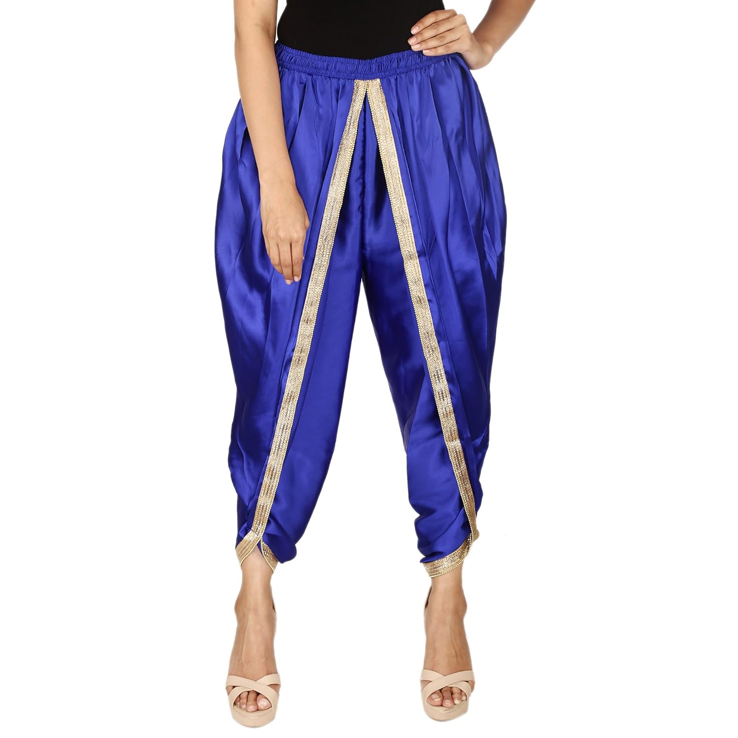 Silk dhoti pants for ladies Outlet