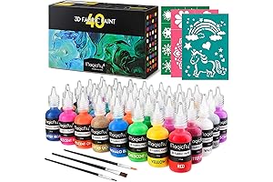 Magicfly 3D Fabric Paint: Unleash Your Creativity with Vibrant Puff Effects