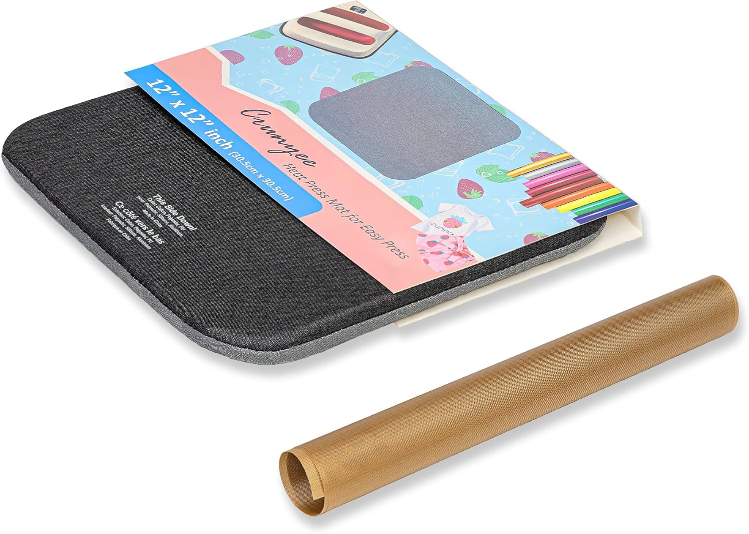 Heat Press Pad Mat 12"x12" for Cricut Easypress/Easypress 2