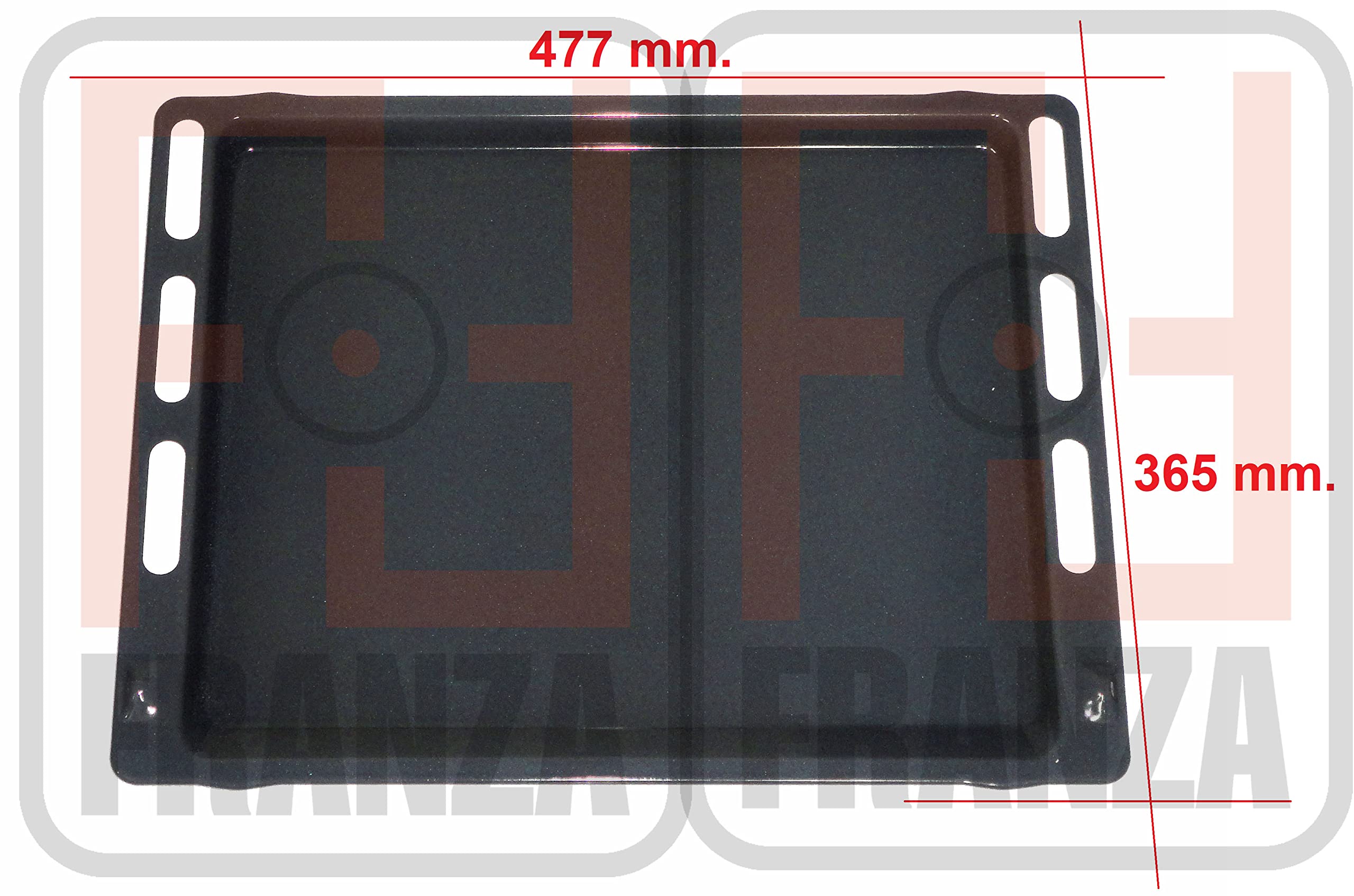 Leccarda Per Forno Whirlpool Hotpoint 477x365mm Grigio - Ricambio Originale C00511979 - Foto 6