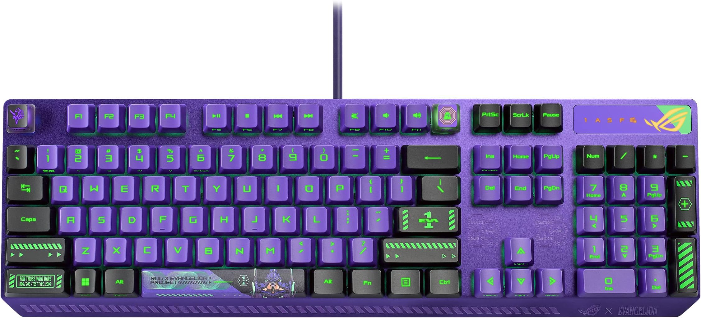 Clavier Mécanique ASUS ROG Strix Scope TKL Cherry MX Bleu - Edition Gundam Neuf