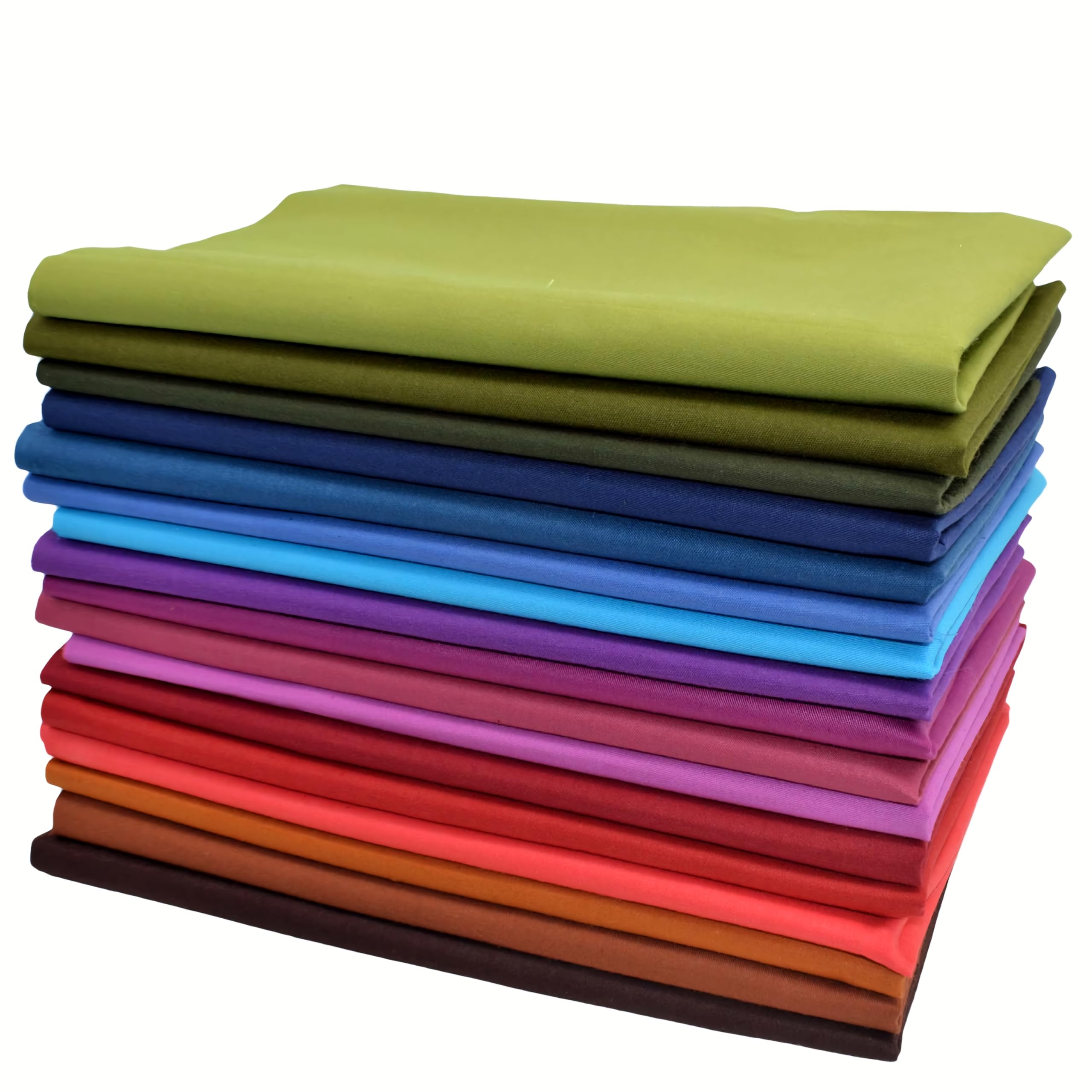iNee fall solids fat quarter fabric bundle