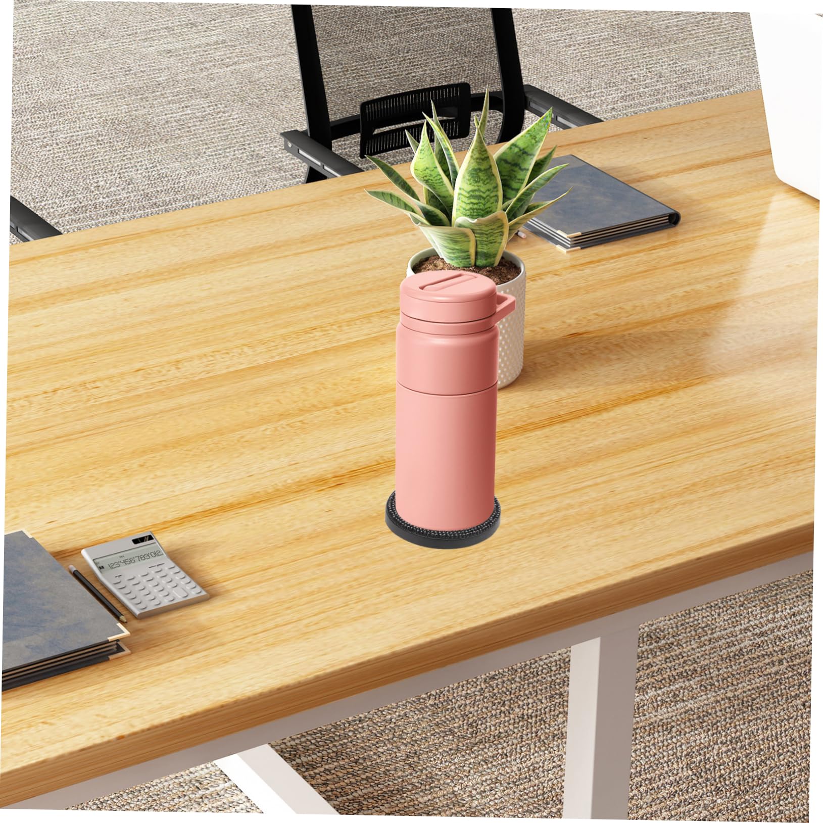 ABOOFAN Car Cup Coaster Non Slip Dashboard Drink Coasters Portable Cup Holder for Car Home Office Durable Decorative Mat for Secure Placement of Drinks