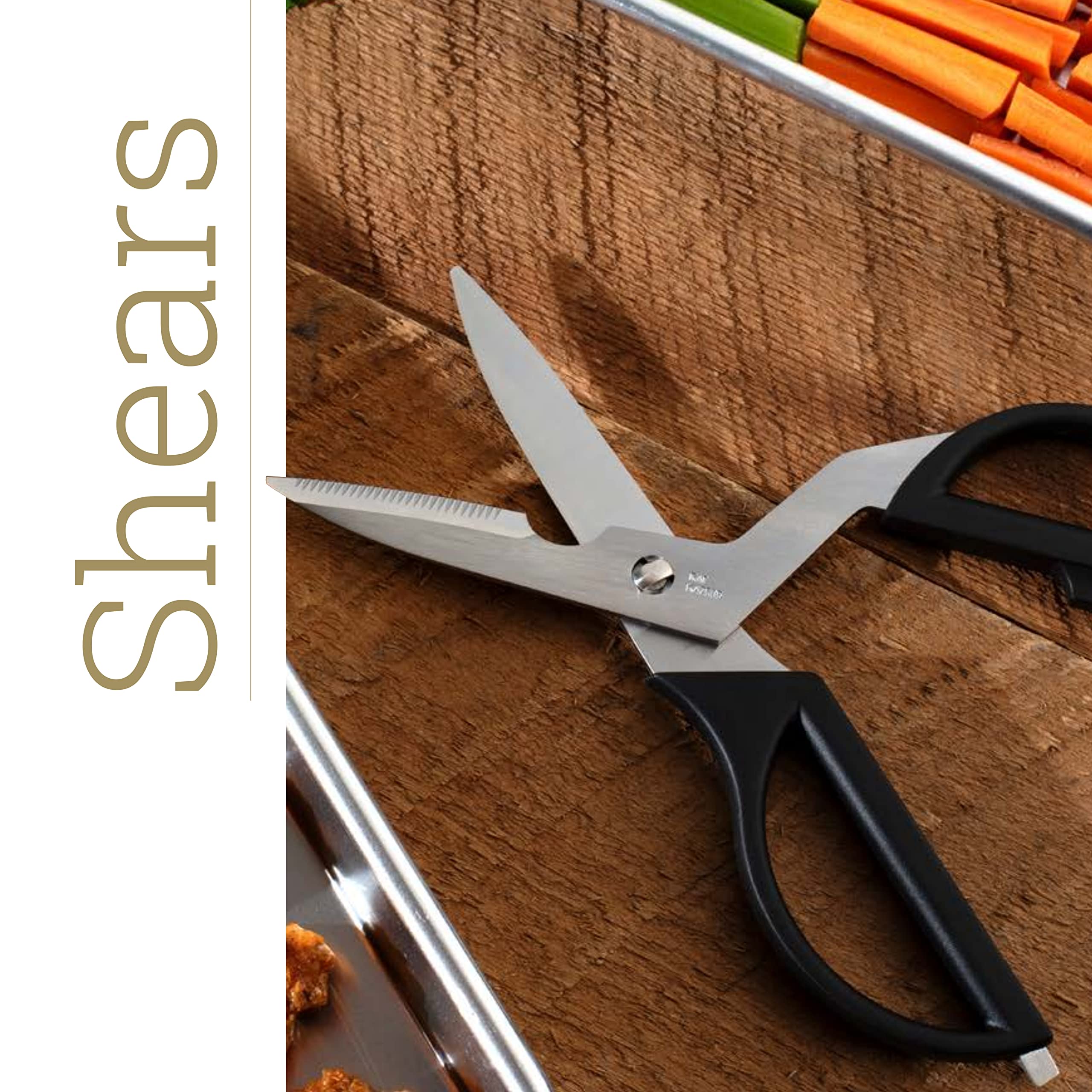 Amazon.com: Kai Kitchen Shears with Bone Notch, Heavy Duty Cooking