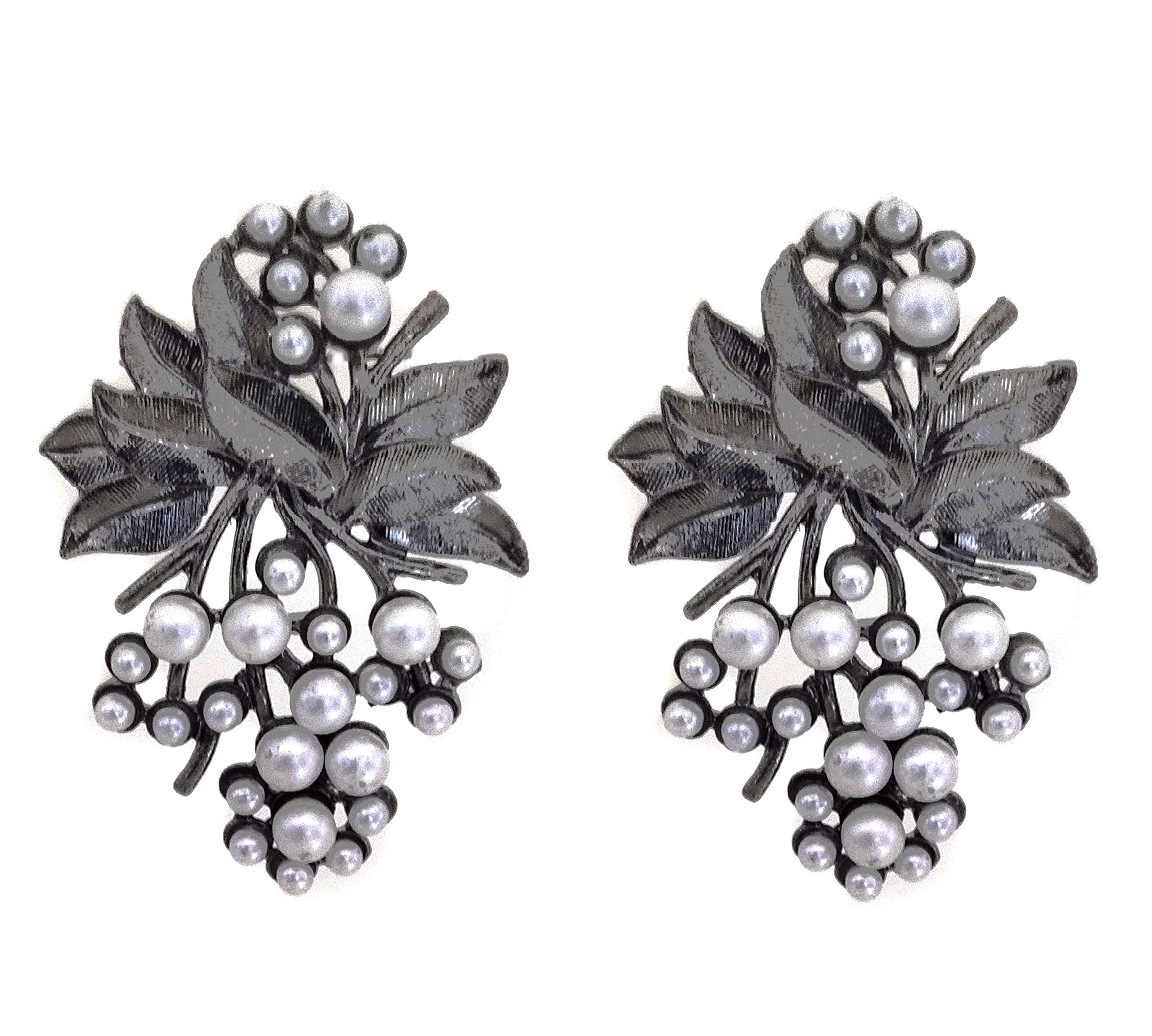 See full amazon price history chart for Total Fashion Trending Black Metal Oxidised Flower Pearl Stud Earrings for women and girls Total Fashion Trending Black Metal Oxidised Flower Pearl Stud Earrings for women and girls (B08Y5M46TF) Amazon Price History, Amazon Price Tracker