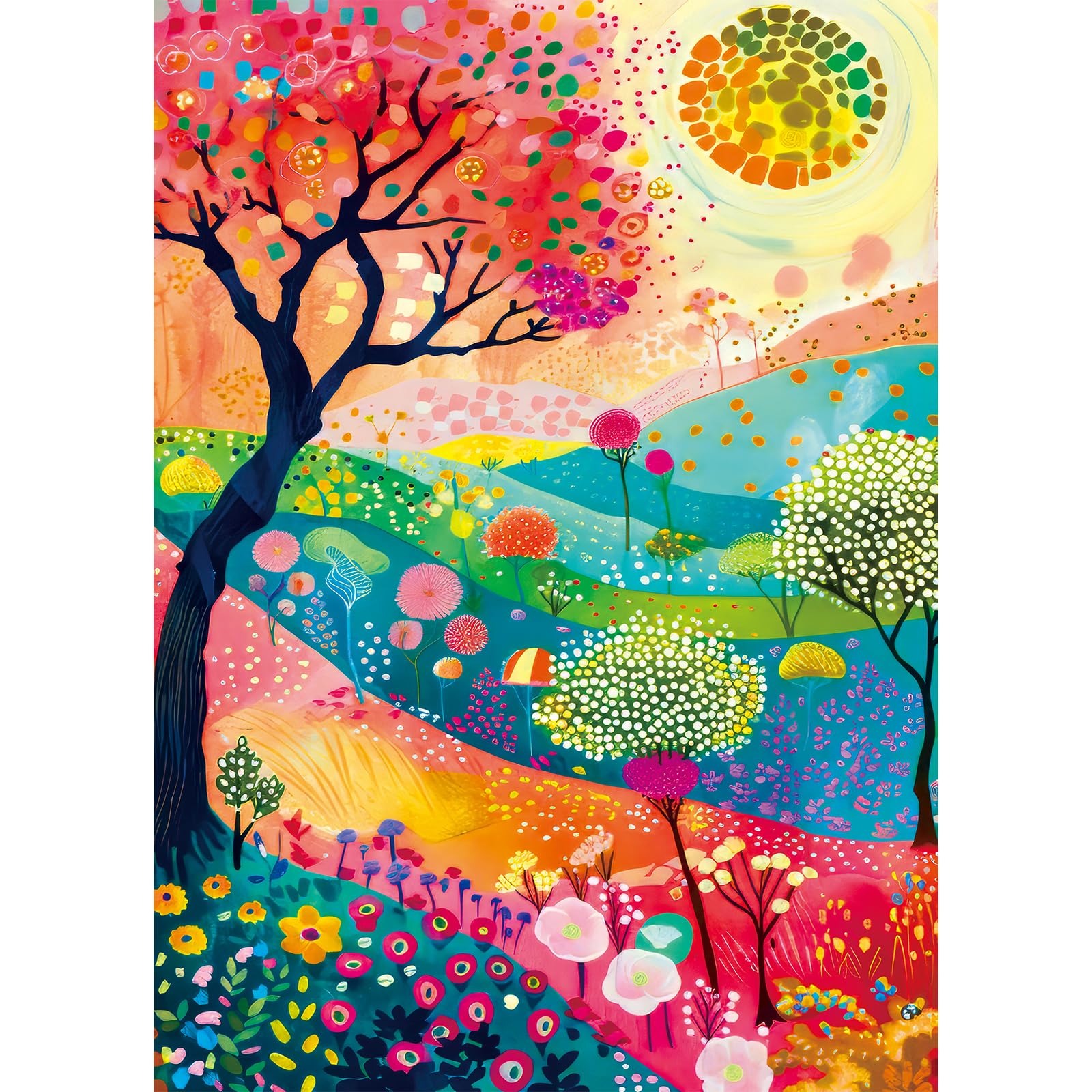 HUADADA Jigsaw Puzzles for Adults 1000 Pieces-Autumn landscape 1000 Piece Jigsaw Puzzles for Adults Gifts