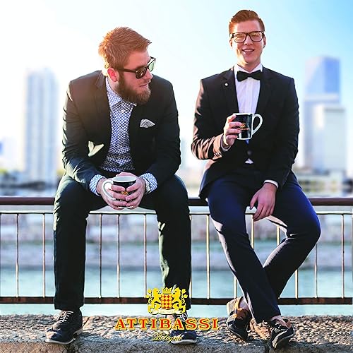 Miniatura 3 de Attibassi Espresso Italiano Colombia Café molido 100% arábica premium (lata de tostado medio, 3 unidades)