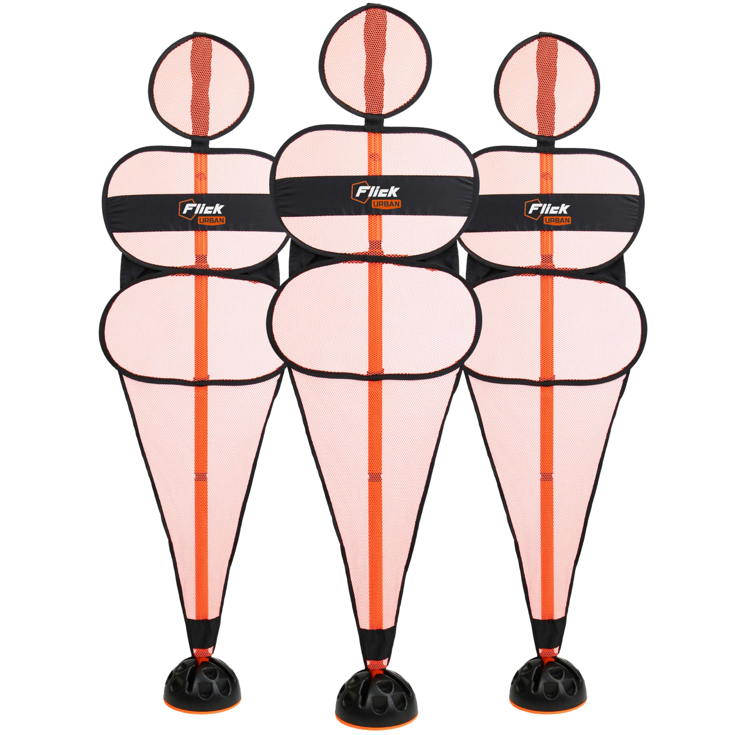 Football Flick Urban Training Set Mannequins Orange Large