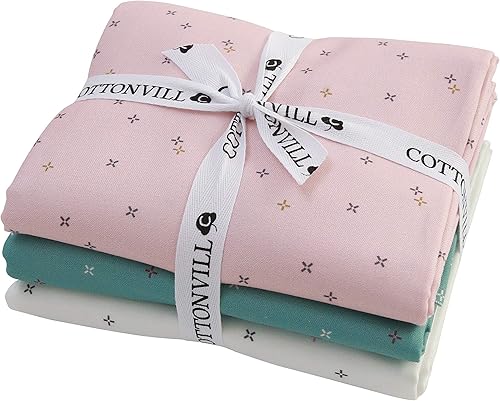 Miniatura 9 de COTTONVILL Colección Bloom 20COUNT - Tela de acolchado con estampado de algodón (1 yarda, 03-Bloom Main-3)