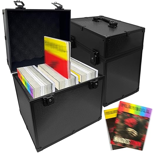 Show-Bill Storage Case, Show-Bill Box for Playbill and Theatre Show-Bills Holds 50 8.5” x 5.5” Broadway Programs, Theater Program Organize Fits Programs from Mid 1980s to Modern Gifts for Broadway