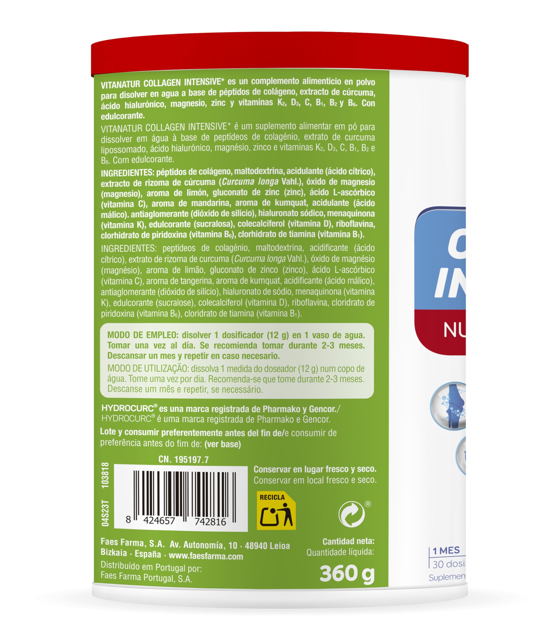 VITANATUR Kolagen Intensive 360 g